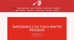 Desktop Screenshot of dancestudioperu.com
